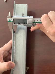 Стойка для забора из оцинкованной стали U-образного профиля Postal Master, высококачественная металлическая опора для деревянных дверей и фермерских ограждений - Product Image 5