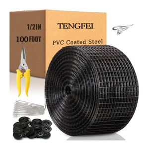 Malla de protección para paneles solares Tengfei de 6 pulgadas x 100 pies, recubierta de PVC negro, a prueba de palomas, ardillas y roedores, venta al por mayor OEM - Product Image 3