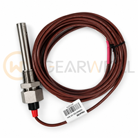 Électrode de conductivité CREATEC CON3133-13-5m 0,1 cm-1, sonde de capteur EC en acier inoxydable, filetage 1/2 pouce pour traitement de l'eau par osmose inverse