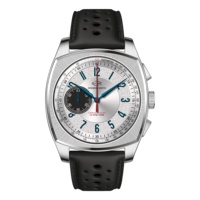 Jam tangan unik jam tangan OEM jam tangan mewah baja tahan karat gerakan VK64 Jepang logo kustom jam tangan pria