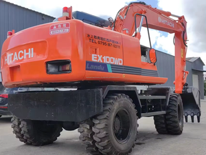 รถขุดฮิตาชิ EX100WD-1 และ EX160WD ของแท้จากญี่ปุ่น มือสอง พร้อมเครื่องยนต์อีซูซุ ปั๊ม PLC และมอเตอร์ - Product Image 3