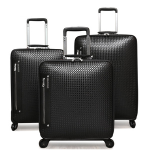 Valise à roulettes de 20 et 24 pouces pour affaires, grande capacité, en PU, avec roulettes pivotantes, valise à roulettes - Product Image 1