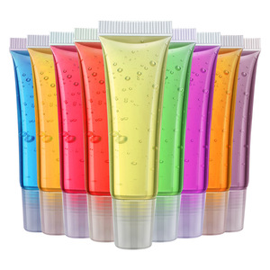 Gloss à lèvres en tube transparent 10 ml, hydratant, à la vitamine E, saveur fruitée, adapté aux femmes enceintes et aux enfants - Product Image 2