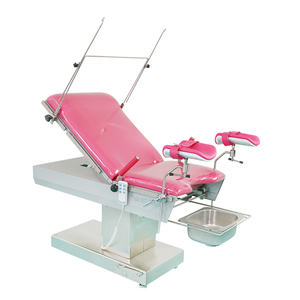 Электрическая гинекологическая-акушерская кровать для родовспоможения и осмотров DST-3004 с регулируемой высотой - Product Image 3