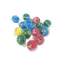 2023 vente en gros de bonbons à œil personnalisés, étiquette privée, Halal, modélisation réaliste de la planète terre, pastèque, boule à œil, bonbons gommeux
