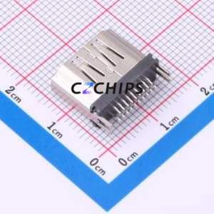 HDMI-GD-131PWB HDMI Connector SMD Connector ( Connector Type: HDMI-A )( Gender: Female )( Total Number of PINs: 19P ) - Product Image 2