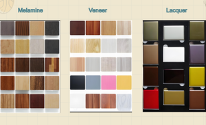 Armoires minimalistes en bois, meubles de chambre à coucher modernes haut de gamme, luxe léger, solutions de rangement intelligentes pour la maison et les villas - Product Image 6