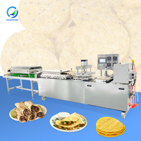 Machine à presser les tortillas circulaires industrielles OCEAN, entièrement automatique, pour pain et tortillas