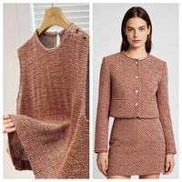 Tela de Lino/Algodón Transpirable de Tacto Seco, 50% Lino, 50% Algodón, 148-150cm, 340g, para Abrigos, Chalecos y Vestidos