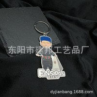 Llavero de aleación de zinc personalizado Ttt2222 de Shanghai, recuerdo de viaje de animación, fabricado por fabricantes de colgantes metálicos para comercio exterior