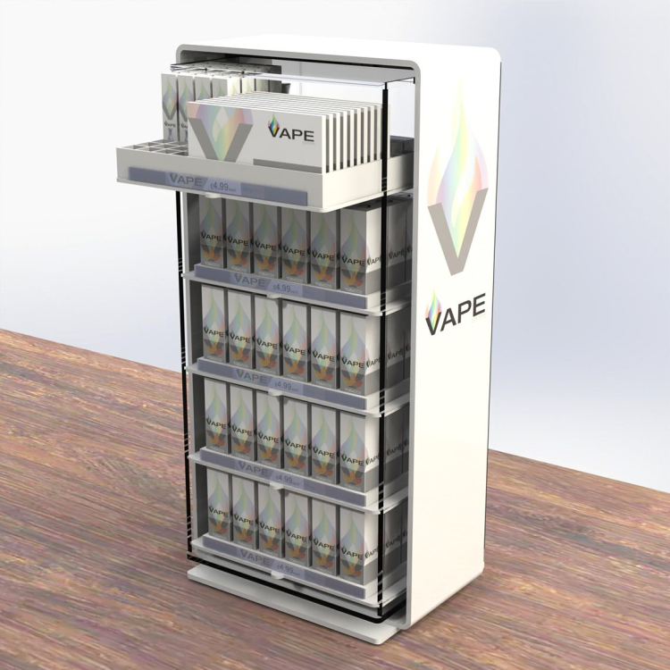 Customized Spray Gas Bottle Cosmetic Display Stand Beautiful Acrylic Display Rack Display Rack for Shop — view 6