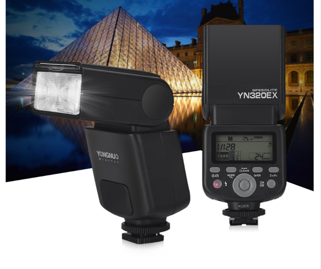 YongNuo YN320EX High-speed Sync TTL Speedlite Flash for Sony A6000 A7 II III A58 A6500 A6300 A7s Camera