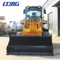 2024 LTMG Machine de terrassement mini chargeuse diesel compacte 1,8 tonne 2 tonnes 3 tonnes chargeuse sur pneus avec moteur EuroV EPA