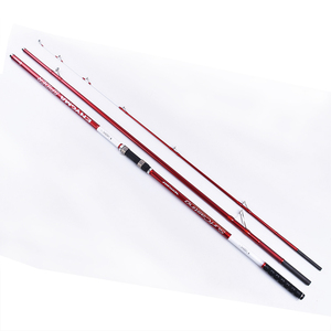 Canne à pêche <span class=keywords><strong>surfcasting</strong></span> haute teneur en carbone 4,20 m 3 sections NW 530g avec anneaux SIC et inserts Webo DPS – Équipement de pêche durable - Product Image 1