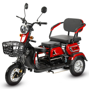 Scooter Elettrici Open-Body 48V 600W a Due Posti, Tricicli Elettrici a Tre <span class=keywords><strong>Ruote</strong></span>, Veicoli Elettrici all'Ingrosso - Product Image 1