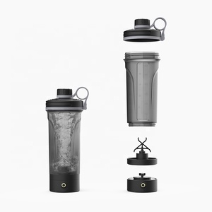 Twist-on Wide Potable Port Protéine Poudre Électrique <span class=keywords><strong>Shaker</strong></span> Fuite Preuve Bouteille Mélangeur Électrique It Bouteille Shake - Product Image 2