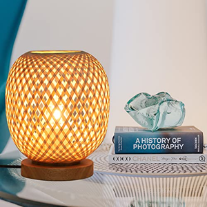 Lampe de table LED moderne rechargeable avec abat-jour en tissu, commande tactile, pliable, sans fil, portable, à intensité variable, style européen, décoration intérieure - Product Image 2