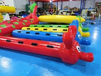 Équipement de construction d'équipe amusant gonflable punaise gonflable course jeux de sport de saut de saucisse gonflable avec la meilleure qualité