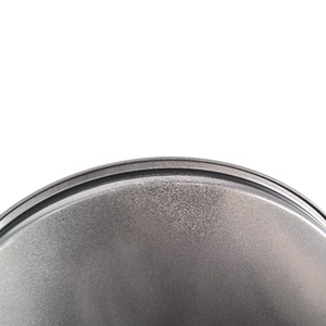 International Standard Black 0.35mm Carbon Steel Nonstick Round Large Pizza Baking <strong>Pan</strong> 33x1.5cm Dishwasher Safe Durable - Product Image 6