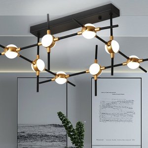 Nordic-Style Luxury Villa Living Room Chandelier Creative Personalized Sales Office Model Ceiling <b>Light</b> Hotel Pendant <b>Light</b> - Product Image 2