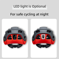 Casque de cyclisme sur route respirant de qualité supérieure avec feu arrière LED en option, certifié CE, conception conviviale pour les trajets quotidiens en vélo