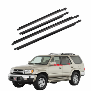 Joint d'étanchéité extérieur pour vitres de portes avant et arrière (gauche et droite) pour Toyota 4Runner/Hilux <span class=keywords><strong>Surf</strong></span> 1996-2002, Référence 68161/68163-35010 - Product Image 1