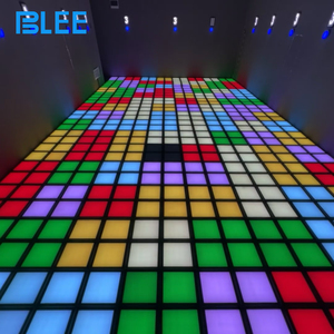 Tùy chỉnh kích hoạt trò chơi Led tầng kích hoạt Chiếu Sáng Sân khấu lưới Led sàn ánh sáng nhảy áp lực cảm biến sàn trò chơi - Product Image 4