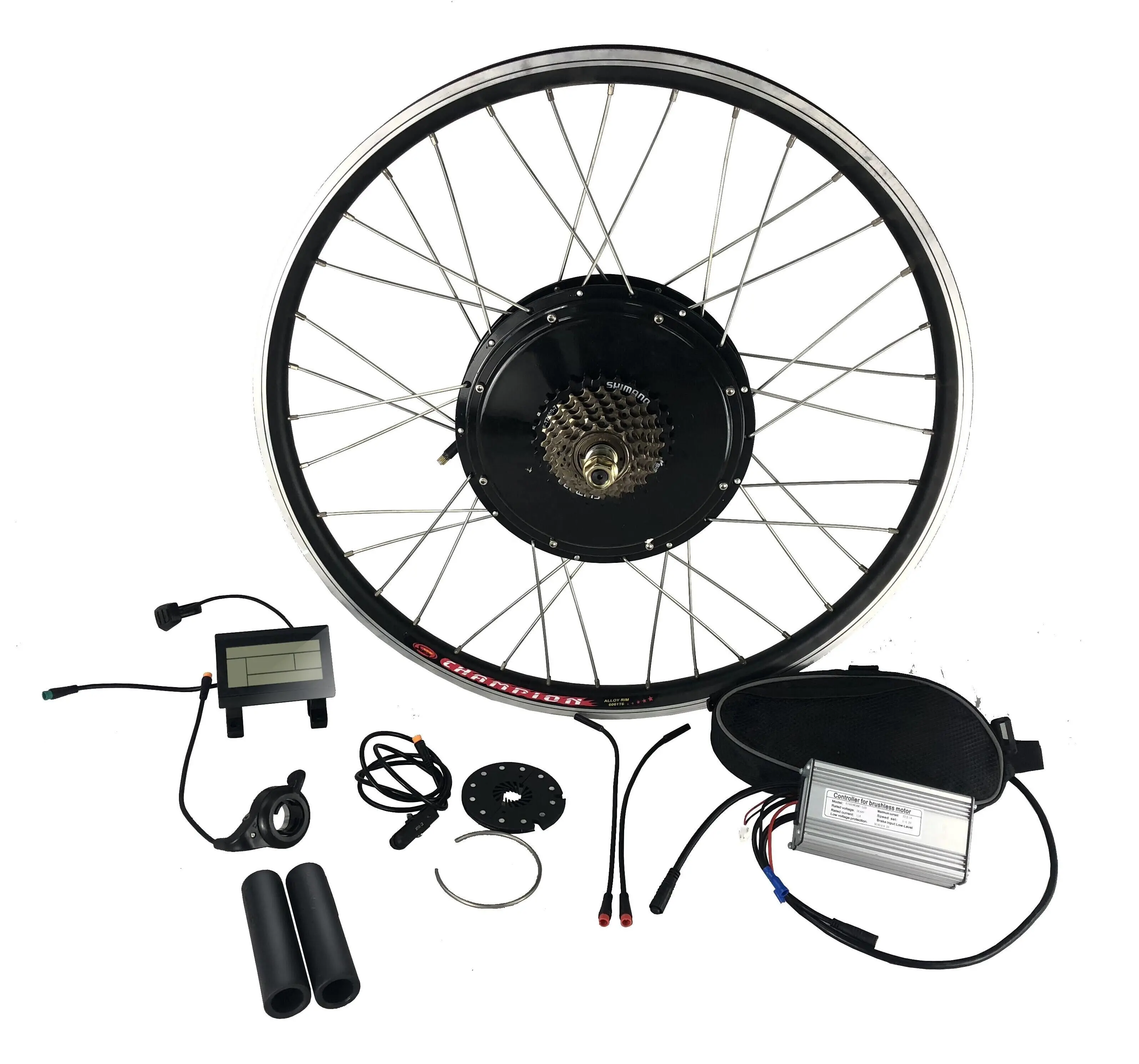 Cnebikes Conversion Kits Electric Bicycle Motor Kits 48V 1000W 26 Inch Front/rear Hub Motor Brushless Non-gear Hub Motor 48V26A