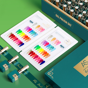 AS Juego de esmaltes de uñas de gel fluorescente 15ML Neon Vernis Barniz semipermanente <span class=keywords><strong>Manicura</strong></span> <span class=keywords><strong>Kit</strong></span> de gel de uñas Soak Off UV Gel Lacquer - Product Image 6