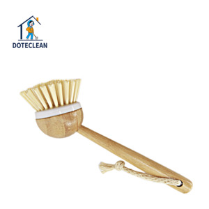 Cepillo para fregar <span class=keywords><strong>de</strong></span> cocina con mango largo <span class=keywords><strong>de</strong></span> madera Natural 2025, cerdas <span class=keywords><strong>de</strong></span> fibra <span class=keywords><strong>de</strong></span> <span class=keywords><strong>planta</strong></span> vegana, Material PP, cepillo para verduras - Product Image 4