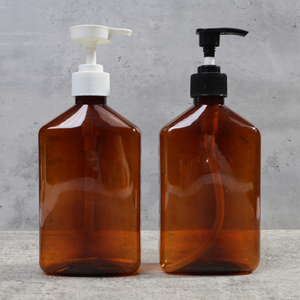 Soledi — bouteille personnalisée en plastique avec pompe, ronde et carrée, pour shampooing, Gel douche, liquide de lavage des mains, 100ml, 8oz, 10oz, 350ml, 500ml - Product Image 5