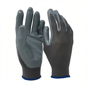 Guantes de Poliéster TTAKE con Recubrimiento de Nitrilo, Guantes de Trabajo de Protección - Product Image 2