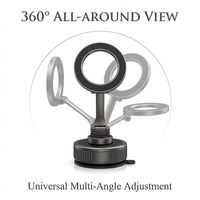 Support magnétique universel pour téléphone portable, rotation à 360 degrés, pour voiture, maison, bureau