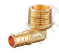 Màu xanh lá cây van Nhà Máy Giá Brass khuỷu tay pex phụ kiện đường ống đồng thau trượt phù hợp chủ đề ống nối ống nước phụ kiện đường ống - Product Image 5