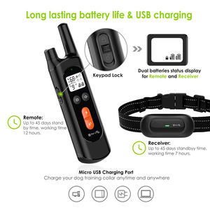 Aangepaste Nieuwe Merk Tc20 Anti Schors Elektrische Afstandsbediening Waterdichte Slimme Hondentrainers - Product Image 4