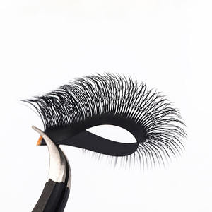 Extensions de cils individuels Clover Lashes effet 3D en forme de W croisé 0,07 mm Clover <span class=keywords><strong>Sandwich</strong></span> 3 Fans - Product Image 1