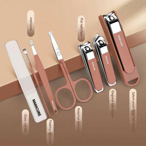 Ensemble <span class=keywords><strong>de</strong></span> coupe-<span class=keywords><strong>ongles</strong></span> anti-éclaboussures 7 en 1, design valise, kit <span class=keywords><strong>de</strong></span> manucure et pédicure haut <span class=keywords><strong>de</strong></span> gamme, étui <span class=keywords><strong>de</strong></span> transport, outils pour femmes, hommes, maison, voyage - Product Image 4