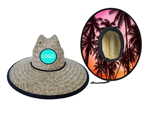 <span class=keywords><strong>2022</strong></span> élégant nouvelle arrivée Design qualité mexicain Sombrero plage large bord sauveteur Surf chapeau <span class=keywords><strong>de</strong></span> paille sur mesure pour la vente en gros - Product Image 6