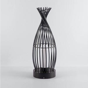 <span class=keywords><strong>Lampadaire</strong></span> sur pied moderne de luxe en <span class=keywords><strong>fer</strong></span> <span class=keywords><strong>forgé</strong></span> pour l'extérieur Lampe de jardin étanche pour terrasse Villa Resort Decor - Product Image 6