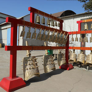 Campana de Latón Grande de Instrumentos Musicales Chinos Antiguos - Colores Personalizados Hechos a Mano para Exposiciones - Product Image 3