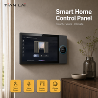 Panel Kontrol Rumah Pintar Tuya TL-6 Layar 6 Inci, Hub Zigbee, Mengontrol AC, Tirai, Peredupan, Musik dari Satu Unit Dinding