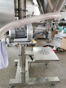 Polvo De Rellenar <strong>Extintor</strong> Semi Automatic Filling Powder Machine Tea Ribbon Mixer Dry Powder Filling Machine Screw Dispenser - Product Image 3