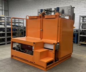 Fours à fusion thermoplastique industriels |   Préchauffeur diesel bicylindre pour la <span class=keywords><strong>peinture</strong></span> de lignes routières et de parkings - Product Image 2