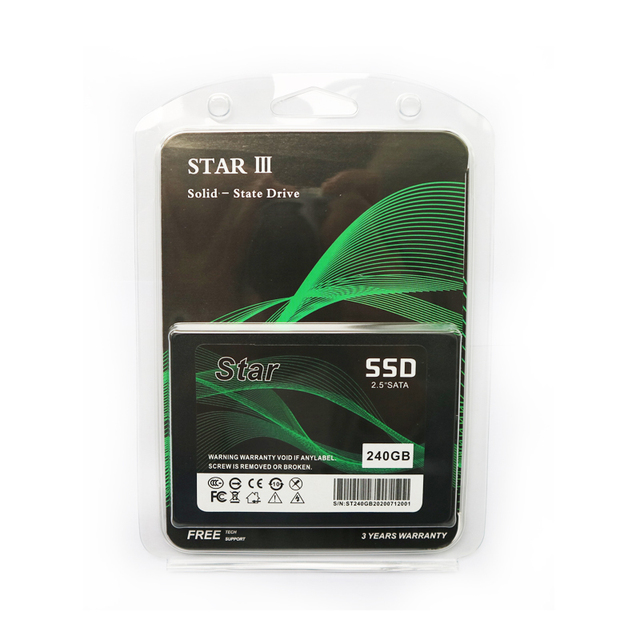 240GB 1TB SATA III 2.5 Inch Internal Solid State Drive (SSD) for PC Laptop Server with 501-600MB/s Read/Write Speed 10000 RPM