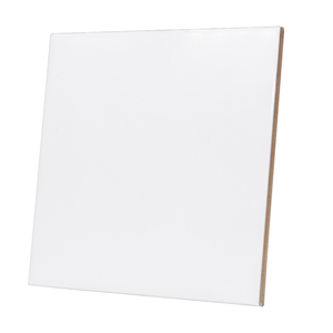 M R.R Sublimation Blanks White Brillant Carreaux de céramique Artisanat pour l'impression par transfert de <span class=keywords><strong>presse</strong></span> à chaud - Product Image 1