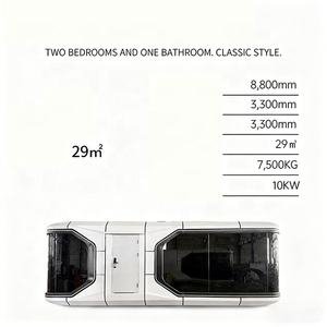 Casa Prefabricada de Contenedor Móvil de 2 Dormitorios, Cápsula Espacial - Product Image 5