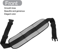 Ceinture de sécurité personnalisée pour fauteuil roulant avec boucle à dégagement rapide, ceinture de sécurité réglable pour fauteuil roulant, sangle de retenue pour patient âgé