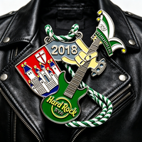 Médaille personnalisée avec monuments de la ville, logo sur mesure, en alliage de zinc gravé au laser, souvenir de voyage sportif, cadeau durable pour les magasins de musique
