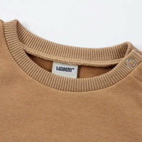 Conjunto de Mameluco Personalizado 100% Algodón Orgánico Suave para Bebé, Mameluco de Manga Larga, Body para Recién Nacido CHOCHO SAMA con Botones a Presión