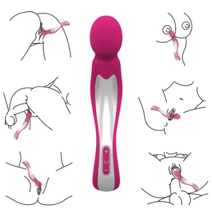 Fabrik Direkt verkauf 7-Frequenz Sexspielzeug für Erwachsene weibliche Massage stab gebogene Frauen Zunge Harnröhre vibrator